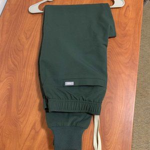 FIGS Men's Small Tansen Jogger Scrub Pants Moss Green LIKE NEW